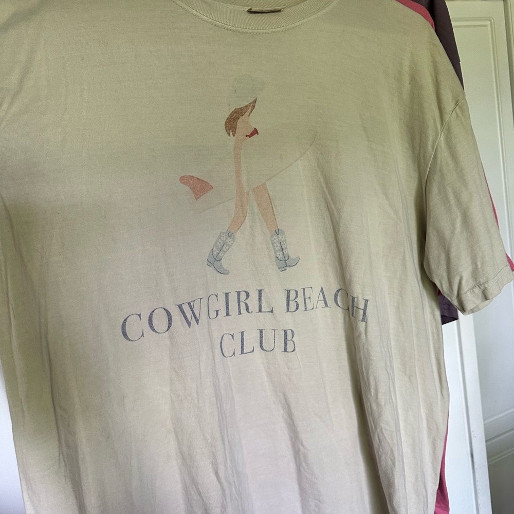 Comfort Colors Beige Graphic Tee